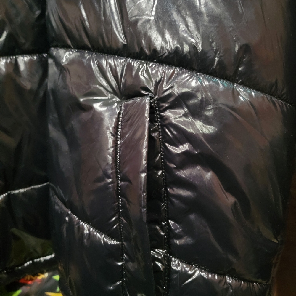 Members Only Black Puffer Jacket - image 6